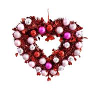 Heart Shaped Glitter Craft Decoration