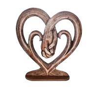 Heart Shaped Hand Ornament - Love Hands Decoration Flat Heart Shape Desk Decoration | Romantic Decoration for Home Decoration