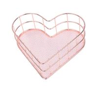 Heart Shaped Iron Jewelry Tray for Anniversary Birthday Decor