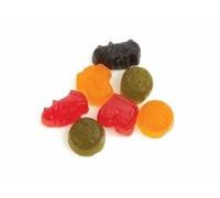 Heart Shaped Jar Filled With Your Choice of Sweets or Candy by Prestige Discount Centre Ltd (Lion Football Gums)