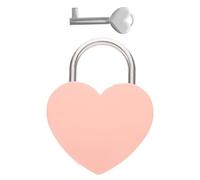 Heart Shaped Keyed Padlock for Travel Jewellery Box and Suitcase