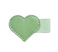 Heart Shaped Leather Notebook Cover Pen Holder Adhesive Closure and Elastic Band Detail for Gifts and Daily Use Comrades