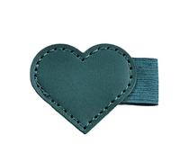Heart Shaped Leather Notebook Cover Pen Holder Adhesive Closure and Elastic Band Detail for Gifts and Daily Use Comrades