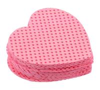Heart Shaped Nail Glue Remover Pads 4 Boxes Cotton Large Capacity