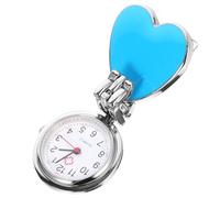 Heart Shaped Nurse Watch, Waterproof Luminous Quartz Pocket for Nurses | Alloy Fashion Accessory, Simple Style, Setting Essential for Hospital Staff, Designed for Doctors and Healthcare Workers