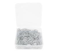 Heart Shaped Paper Clips in Stainless Steel, 300PCS Assorted Sizes, Cute Small Paperclips - Durable Design, Non Slip Hold, Cute Office and School Accessory