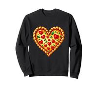 Heart-shaped Pizza Sweatshirt