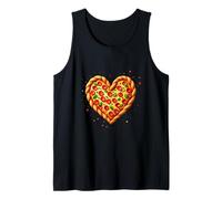 Heart-Shaped Pizza Tank Top