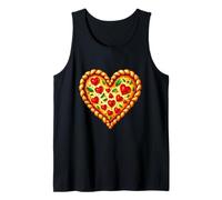 Heart-Shaped Pizza Tank Top