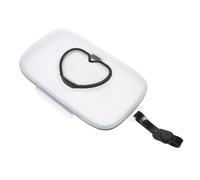 Heart Shaped PP Wipes Dispenser for Travel and Home Use | Lightweight Compact Design, Unique Sealing Lid, Gentle on Baby's Skin, Reusable Container for Daily Use
