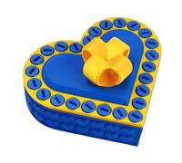 Heart Shaped Prank Box with Screw Puzzle, Hilarious Valentine's Day Teasing Gift for Adults, Includes Fake Poop & Vault Space, Funny Gag Gifts for Couples, Friends & Office Pranks