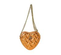 Heart Shaped Purse for Women Girls Gothic Crossbody Shoulder Bag PU Leather Satchel Handbags, Orange(heart Shape With Eagle Head), One Size