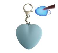 Heart Shaped Purse Light, Love Wallet Tote Bag Touch Sensing Light, 5.3×5.2×2.2cm Rechargeable Mini Touch Handbag for Inside, LED Automatic Sensor Lights for Beloved
