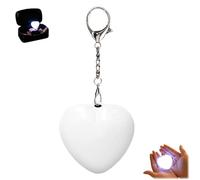 Heart Shaped Purse Light, Purse Glow Heart Light, Love Wallet Tote Bag Touch Sensing Lights, Rechargeable Mini Portable Glowing Purses Lamp LED Automatic Glow Lights for Inside Purses (B)