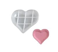 Heart Shaped Resin Casting Mold Silicone Materials Suitable for Decorations and Gifts Resin Casting Silicone Mold
