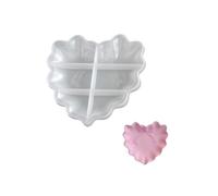 Heart Shaped Resin Casting Mold Silicone Materials Suitable for Decorations and Gifts Resin Casting Silicone Mold