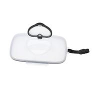 Heart Shaped Reusable Wipe Holder for Travel and Home Use, PP | Refillable Design Keeps Wipes Moist, Lightweight Tub, Gentle for Baby's Delicate Skin, One Piece