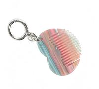 Heart Shaped Rings Comb for Girls Featuring Surfaces and Compact 7cm Size Fits Fashion Accessory