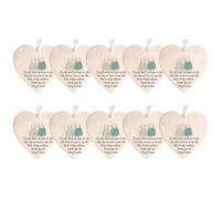 Heart-Shaped Sea Glass Friendship Decor, Timeless Friendship Hearts Keepsake, Christmas Tree Hanging Ornaments, Heart-Shaped Ornament Keepsake, Sea Glass Art for Friends (B, 10P)