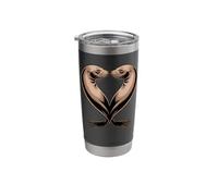 Heart Shaped Sea Lion Stainless Steel Insulated Tumbler