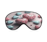 Heart Shaped Shape Sleep Mask Eye Mask Travel Eye Cover
