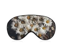 Heart Shaped Shape Sleep Mask for Women Men Side Sleeper Eye Cover with Adjustable Strap Soft Breathable Blackout Mask Slip-Free Deep Sleeping Travel Essentials