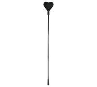 Heart-Shaped Silicone Wand - Black