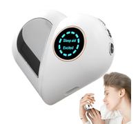 Heart Shaped Sleep Aid - Microcurrent Device, Hand Grip Pulse | Multi Mode Relaxation Sorter Compact Insomnia Relief Component Portable Slumber Support Station for Deep Restful Travel Expressions