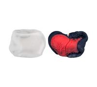 Heart-Shaped Snake Mold - 3D Silicone Candle Mold, Fruit Snake Design, Resin Plaster Casting Kit | Easy Release Material, Creative DIY Craft Accessory for Home Art Projects