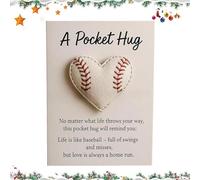 Heart Shaped Softball Gift - Motivational Sports Ball with Inspirational Quotes and Cards for Encouragement, Ideal for Boys, Girls, Friends, and Coworkers, Perfect Athletes Sports Lovers