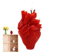 Heart Shaped Soy Candles - Aromatherapy Candle Scented Candles,Anatomical Heart Shaped, Natural Fragrance Soy Wax Candles for Bedroom Living Room