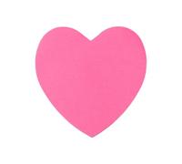 Heart Shaped Sticky Notes Set for Memorable Messages and Decoration (7x7cm)