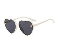 Heart Shaped Sunglasses Ladies Funny Novelty Eyewear for Wedding Birthday Party Photo Shoot Accessories for Teenager Grils Vintage Trendy Love Hearted Sunglass for Beach Outdoor Holidays