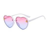 Heart Shaped Sunglasses Ladies Funny Novelty Eyewear for Wedding Birthday Party Photo Shoot Accessories for Teenager Grils Vintage Trendy Love Hearted Sunglass for Beach Outdoor Holidays
