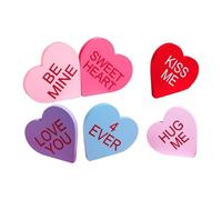 Heart Shaped Table Sign,Valentine Heart Shape Decorations,Wedding Centerpieces - for Dining Table Living Room Bedroom Wedding Anniversaries Party Mantel Shelf Couples