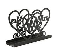 Heart Shaped Tissue Holder Napkin Clamp Dispenser Stand Hollow Ornament for Wedding Birthday Party Dining Table Decor Tissue Holder for Bathroom