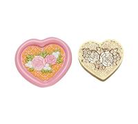 Heart Shaped Waxes Seal Stamp Brass Head Heart Series Sealing Waxes Stamp For Greeting Card Scrapbooking Decorations Series Wax Seal For Card Decorations Shaped Sealing Wax