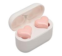 Heart Shaped Wireless Earbuds, 5.3, XS-XXS Eartips, 20H Playtime, for Girls Women, with Charging Case, for Sport Exercise (#3)
