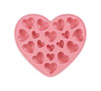 Heart Silicone Mold,18 Cavities Silicone Heart Shaped Home Decor,Valentine Chocolate Molds | for Candies Jellies Valentines Thanksgiving Holiday Birthday Party Offices Home School Dormitory