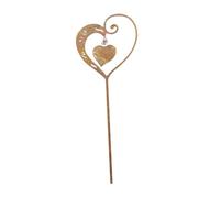 AWHAO Heart Stake Love Heart Landscaping Indoor Outdoor Art Lawn Accessory Valentine's Day