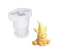 Heart Star Gnomes Display Ornament Mold Perfect for Resin Plaster and Aromatic Creation Plaster Craft Mold