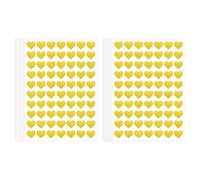 Heart Stickers 2160Pcs,Love Heart,Mini Gold Heart Sticker,Self-Adhesive Small Shiny Sticker for Classroom Rewards,Easy-Peel Teacher & Student Stickers for Crafts,Charts,Scrapbooking