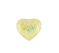Heart Stress Balls Squishy Toys, Slow Rise Sensory Fidget Toys, Love Shape Squishy Ball Squeeze Toys, Malt Stretch Ball, Heart Shape Stress Toys for Adults Kids (Gold)