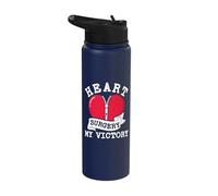 Heart Surgery My Victory - Open Heart Surgery Stainless Steel Insulated Water Bottle