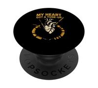 Heart Surgery Patient Got A Tune-Up Funny Hospital Get Well PopSockets Adhesive PopGrip