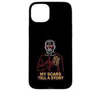 Heart Surgery Patient My Scars Tell A Story Cool Mens Case for iPhone 15 Plus