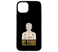 Heart Surgery Patient My Scars Tell A Story Cool Mens Case for iPhone 15 Plus