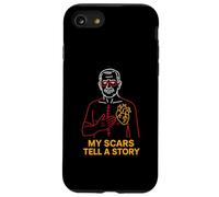 Heart Surgery Patient My Scars Tell A Story Cool Mens Case for iPhone SE (2020) / 7/8
