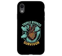 Heart Surgery Patient Triple Bypass Survivor Cool Get Well Case for iPhone XR