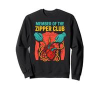Heart Surgery Patient Zipper Club member Fun Get Well Sweatshirt